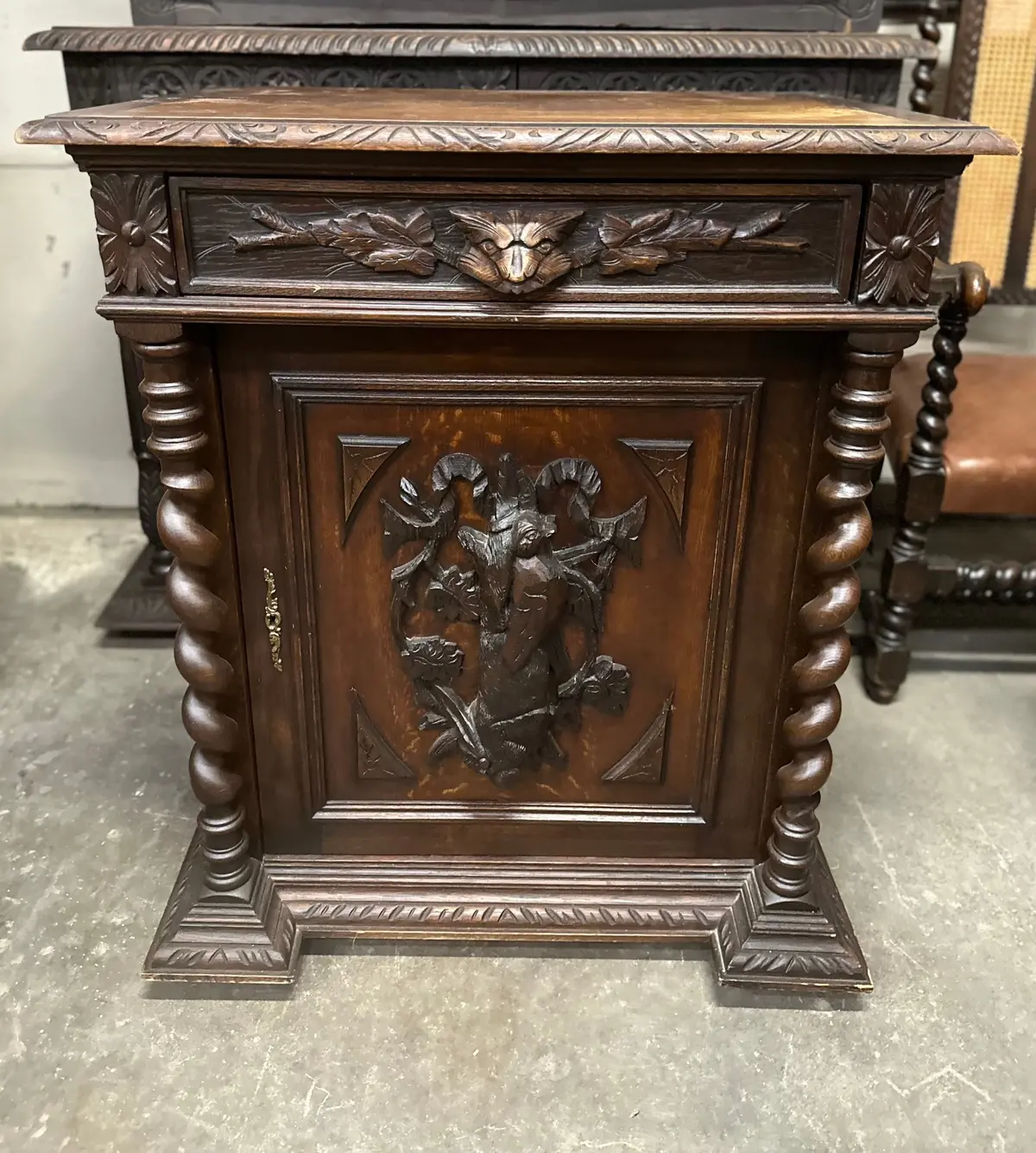 Louis Xiii  French Hunt Jam Cabinet 1