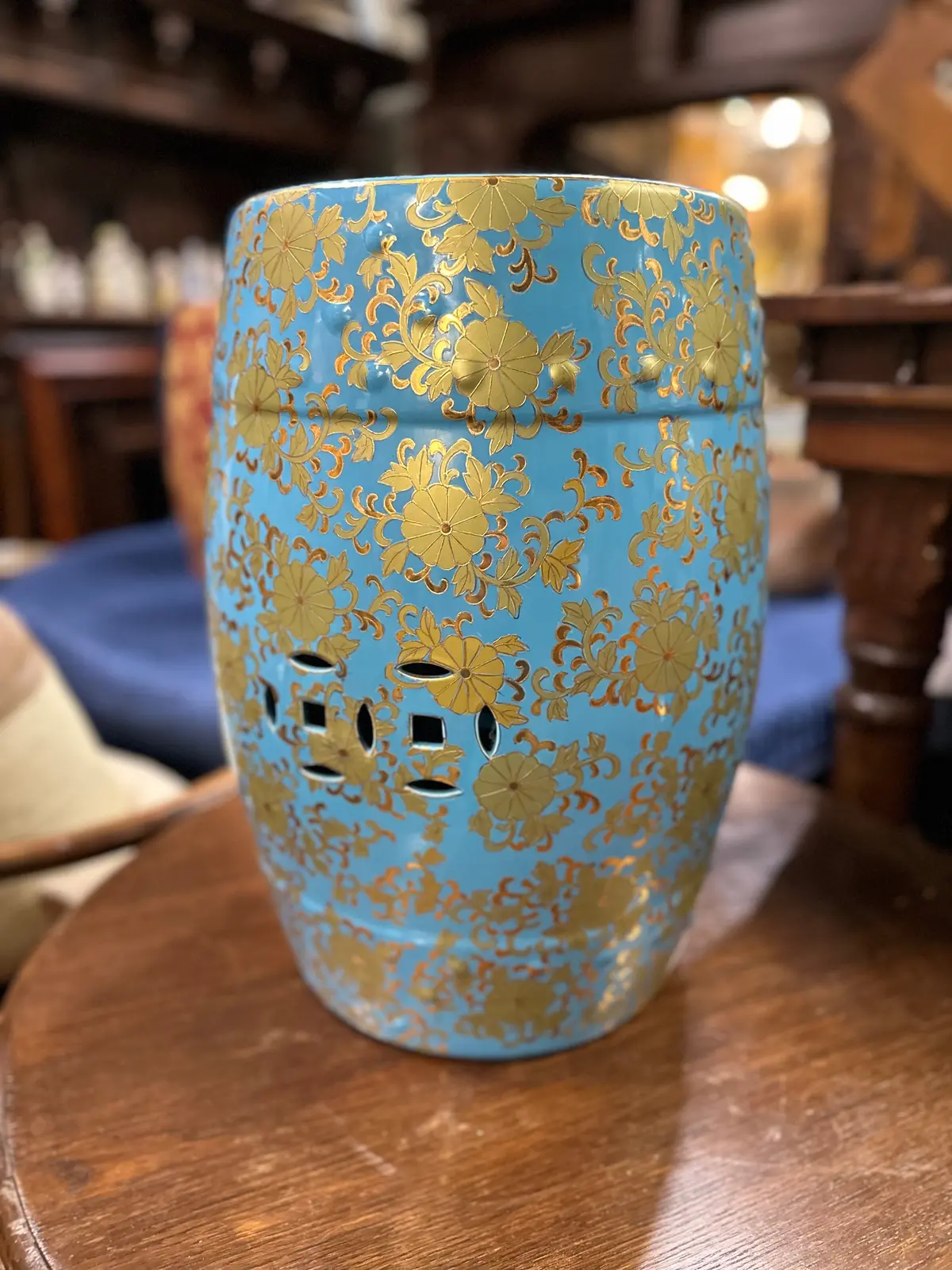 Chinese Pottery Garden Seat 1