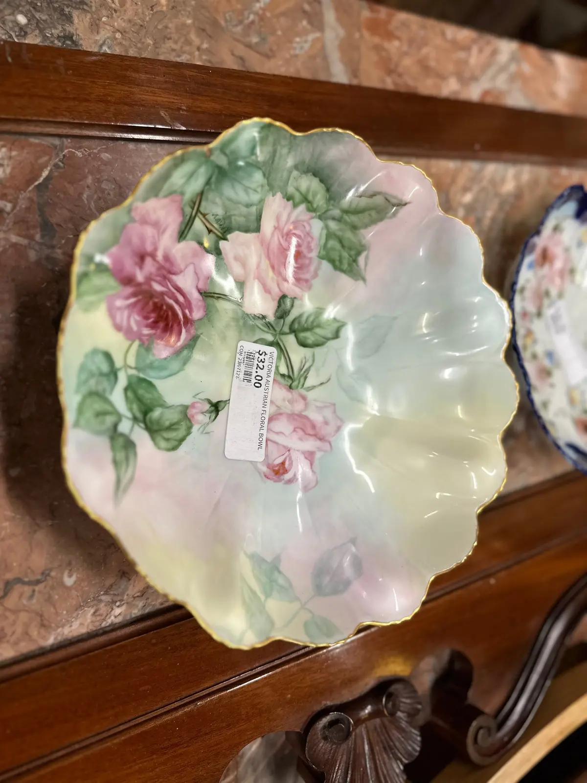 Victoria Austrian Floral Bowl 1
