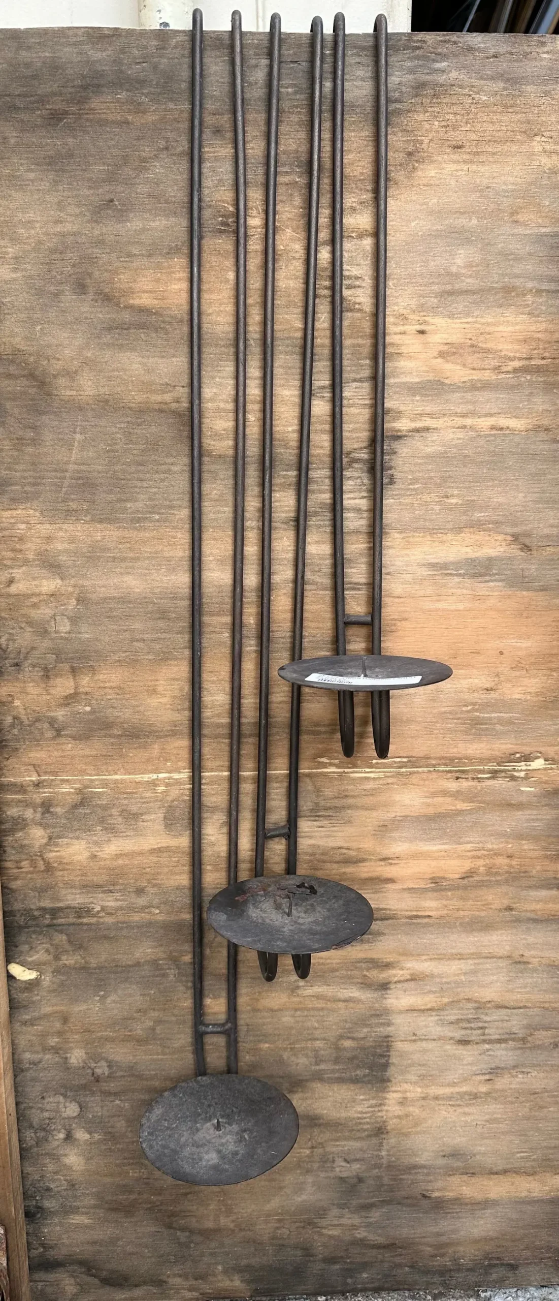 4 Piece Iron Hanging Candle Sconces 1