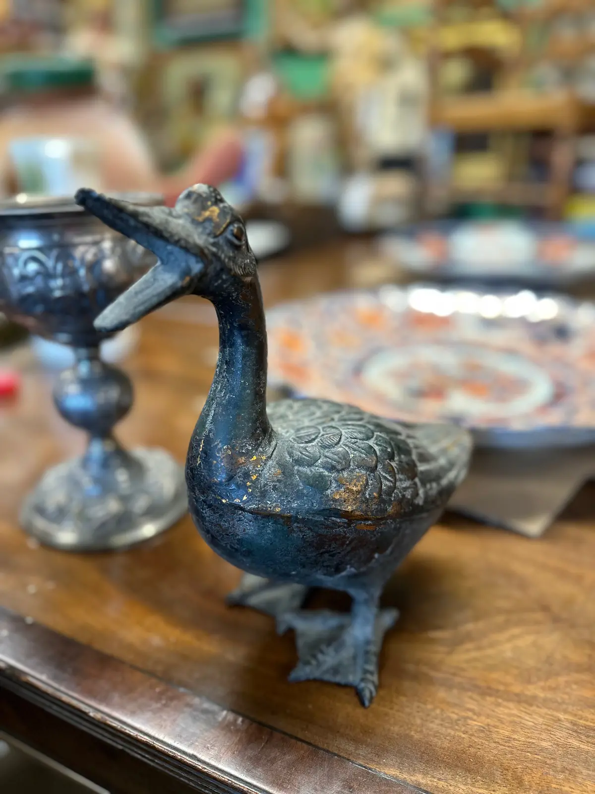 Cast Metal Duck 1