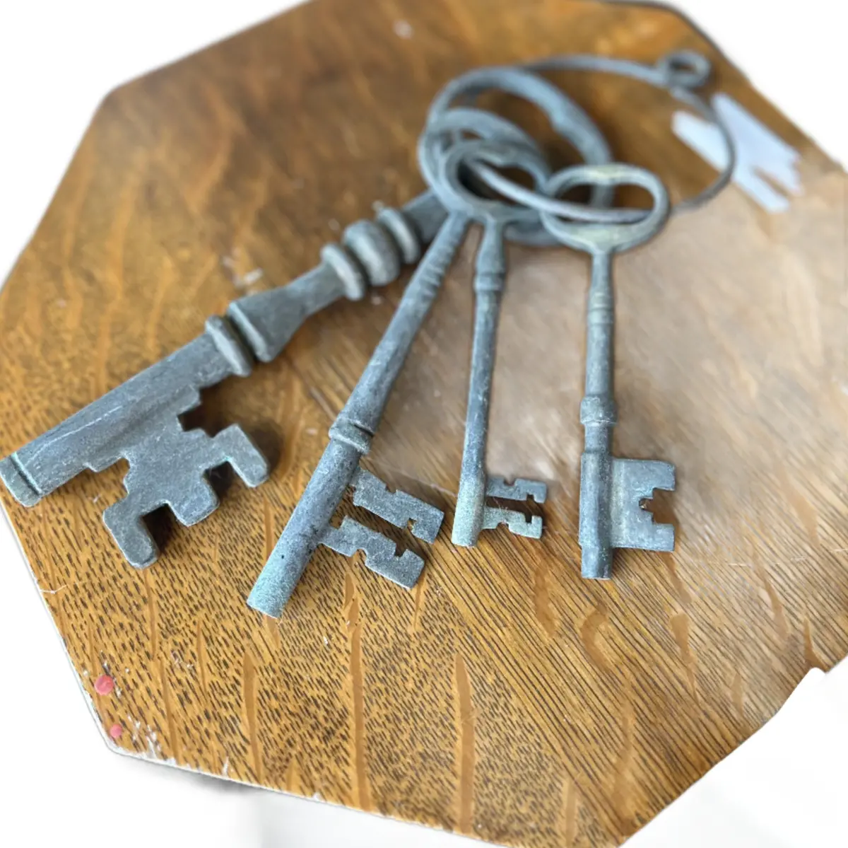 Large Ring Of Brass Keys 1