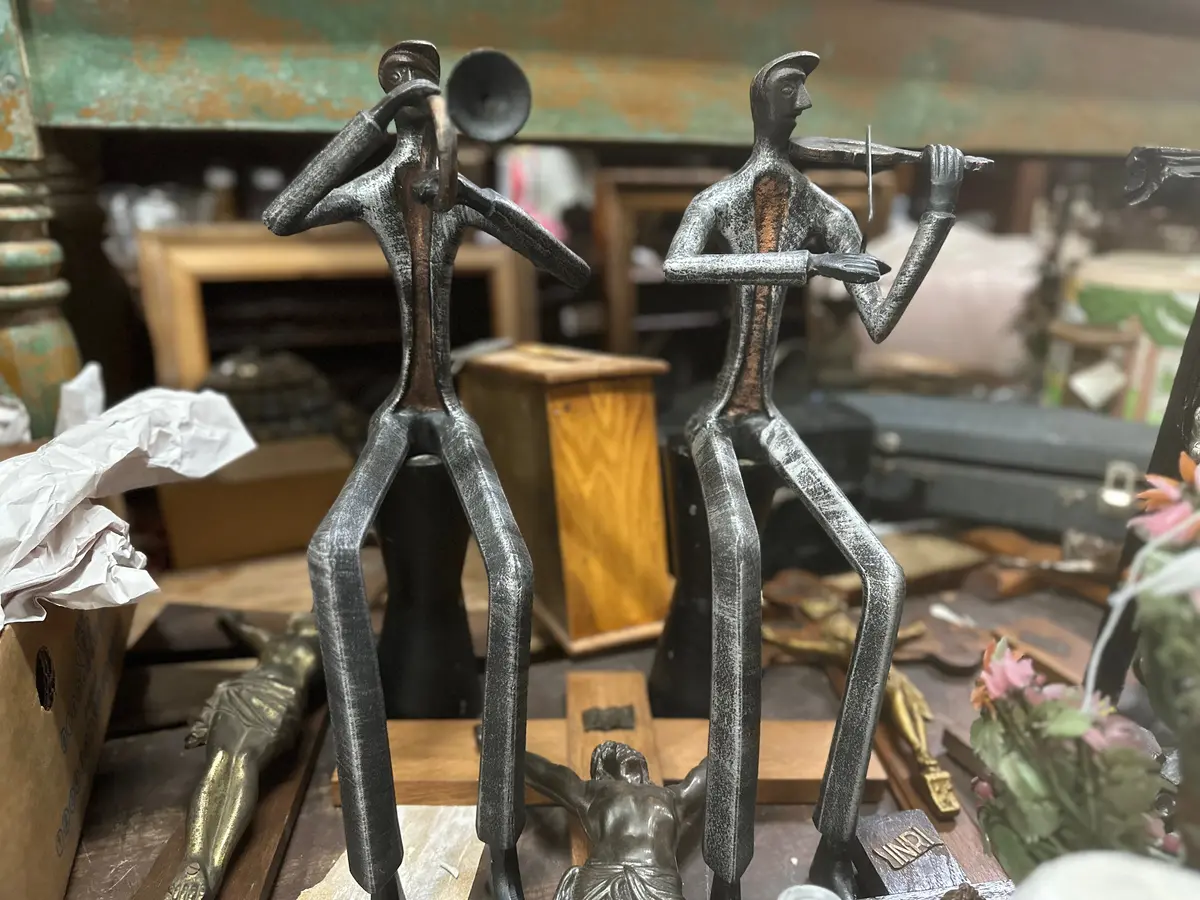 Pair Of Metal Musicians 1