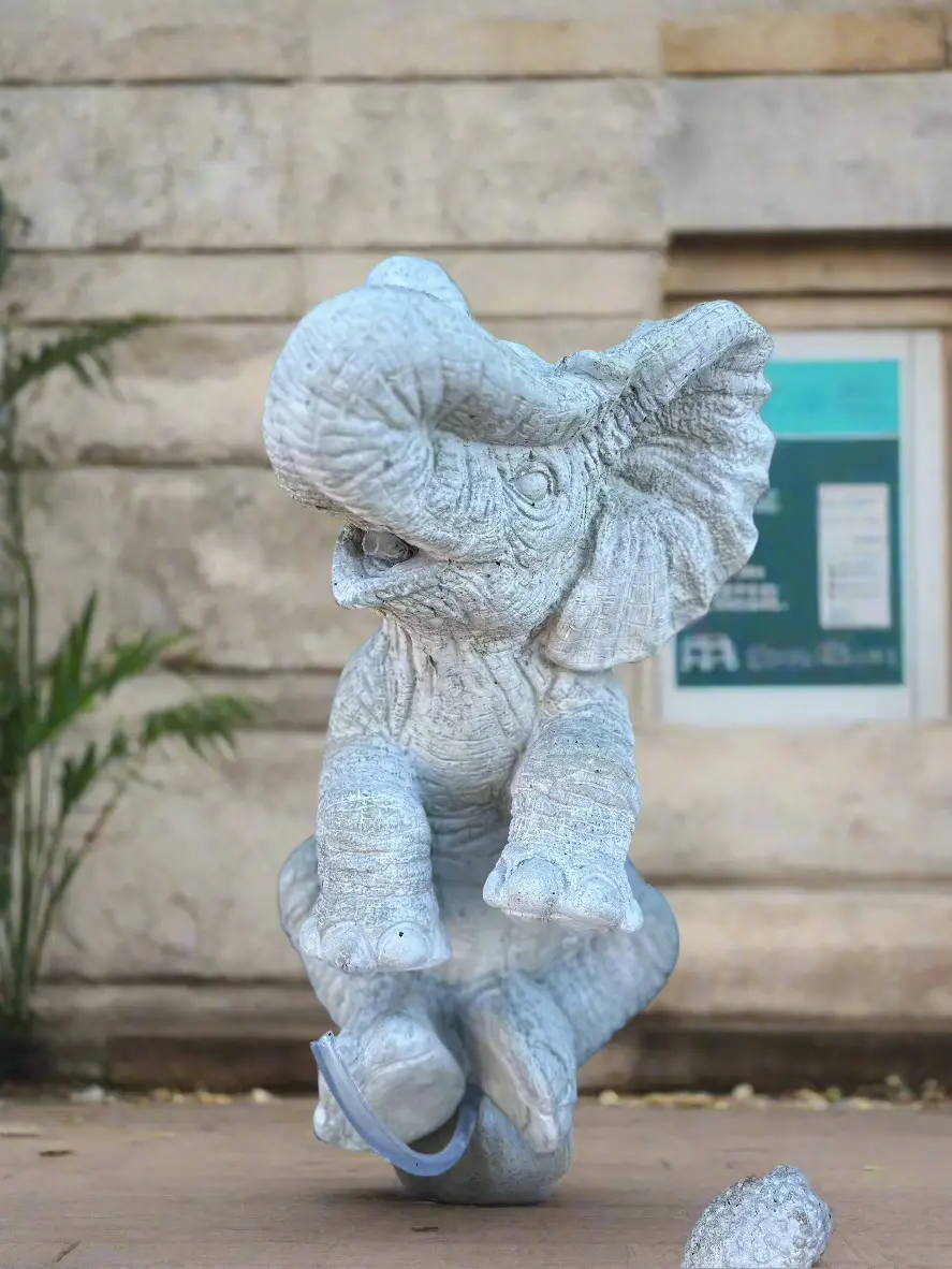 Elephant Concrete Statue 1