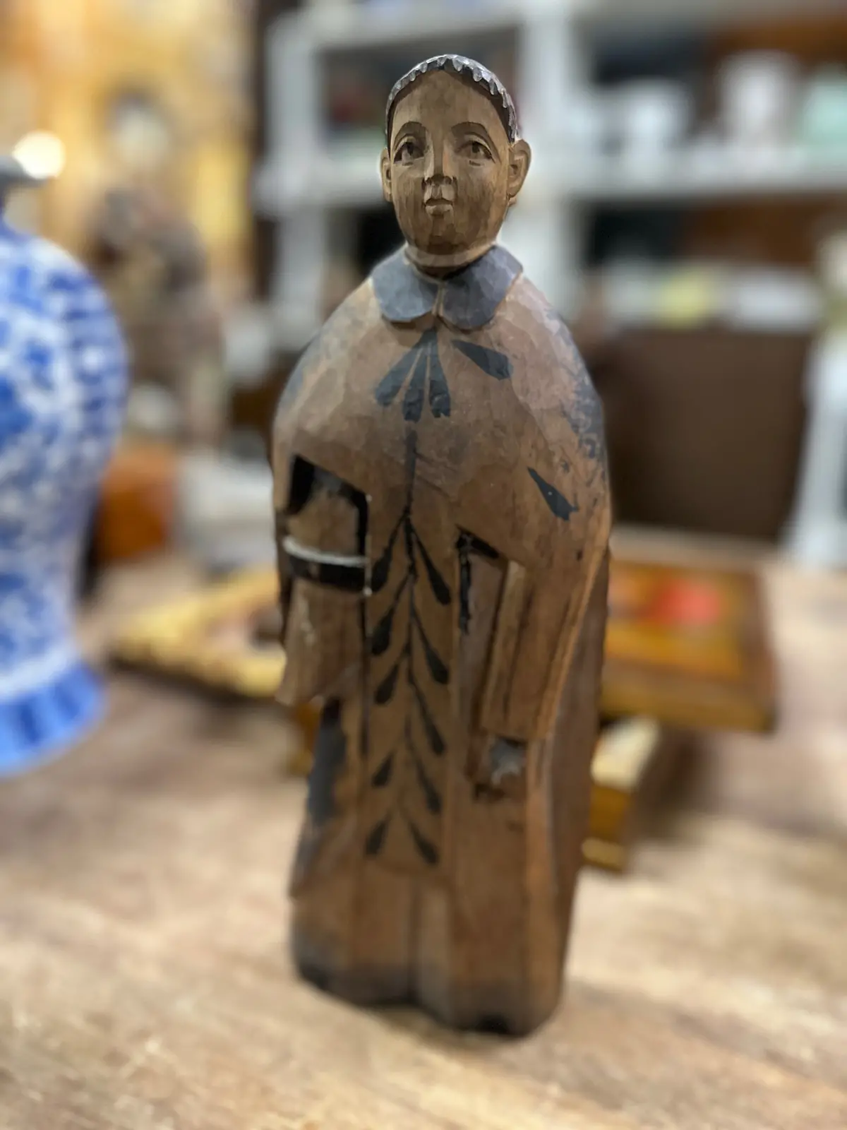 Monk Carved Figure 1