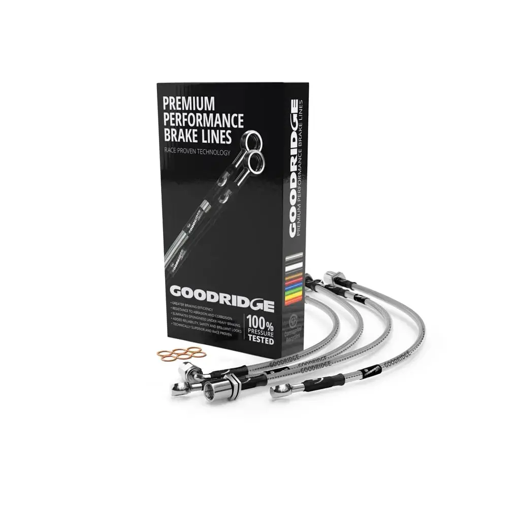Goodridge Braided Brake Hose Kit For Porsche 911 (991) 4.0 Gt3 Rs 05.18- 5