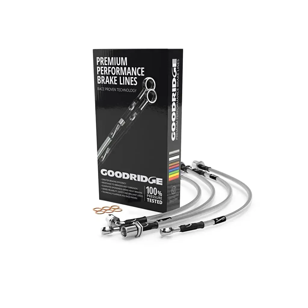 Goodridge Braided Brake Hose Kit For Porsche 911 (991) 4.0 Gt3 Rs 05.18- 6