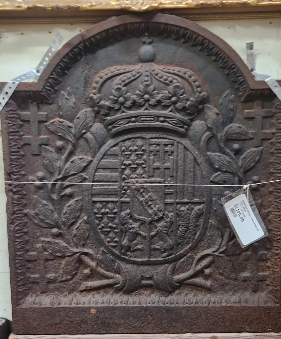 Iron Fire Front With Crown And Crest 1