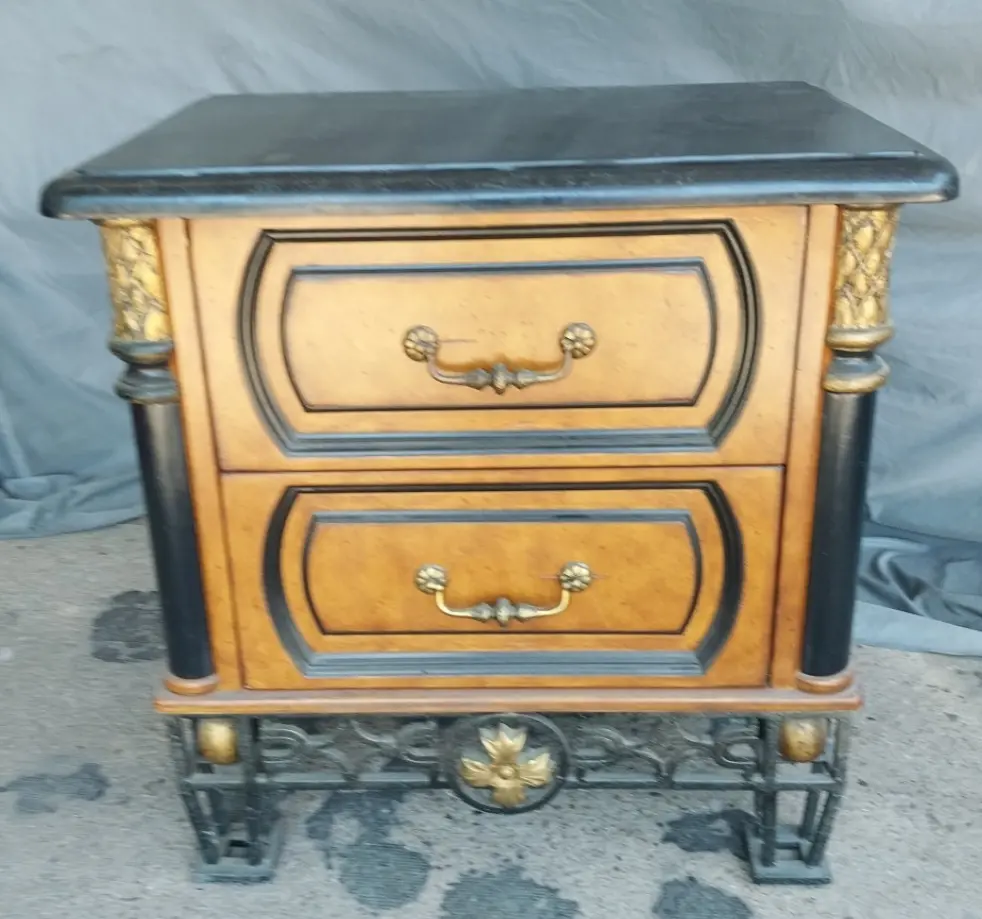Granite Top 2 Drawer Chest 1