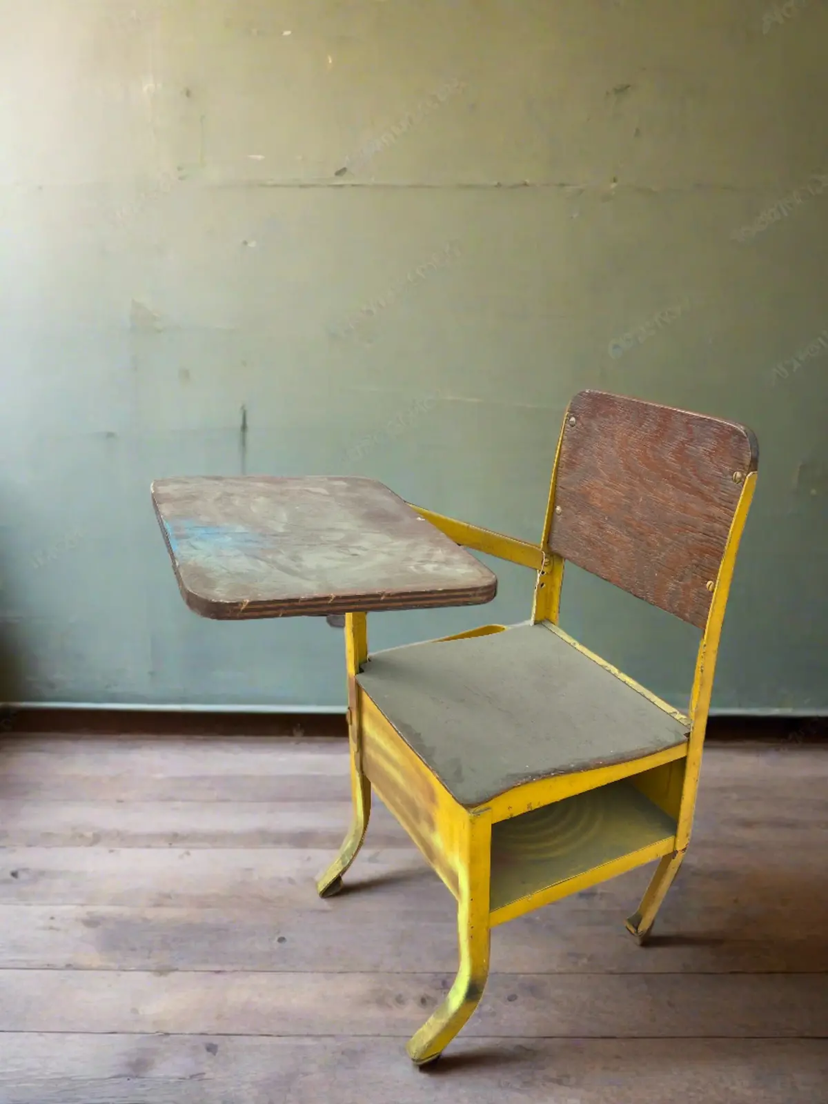 Small Vintage Childs Desk As Found 1
