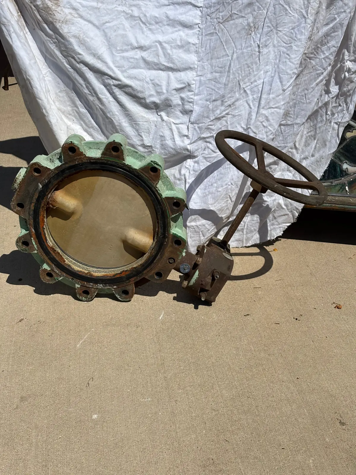 Large Iron Water Valve From The Fairmont Hotel 1