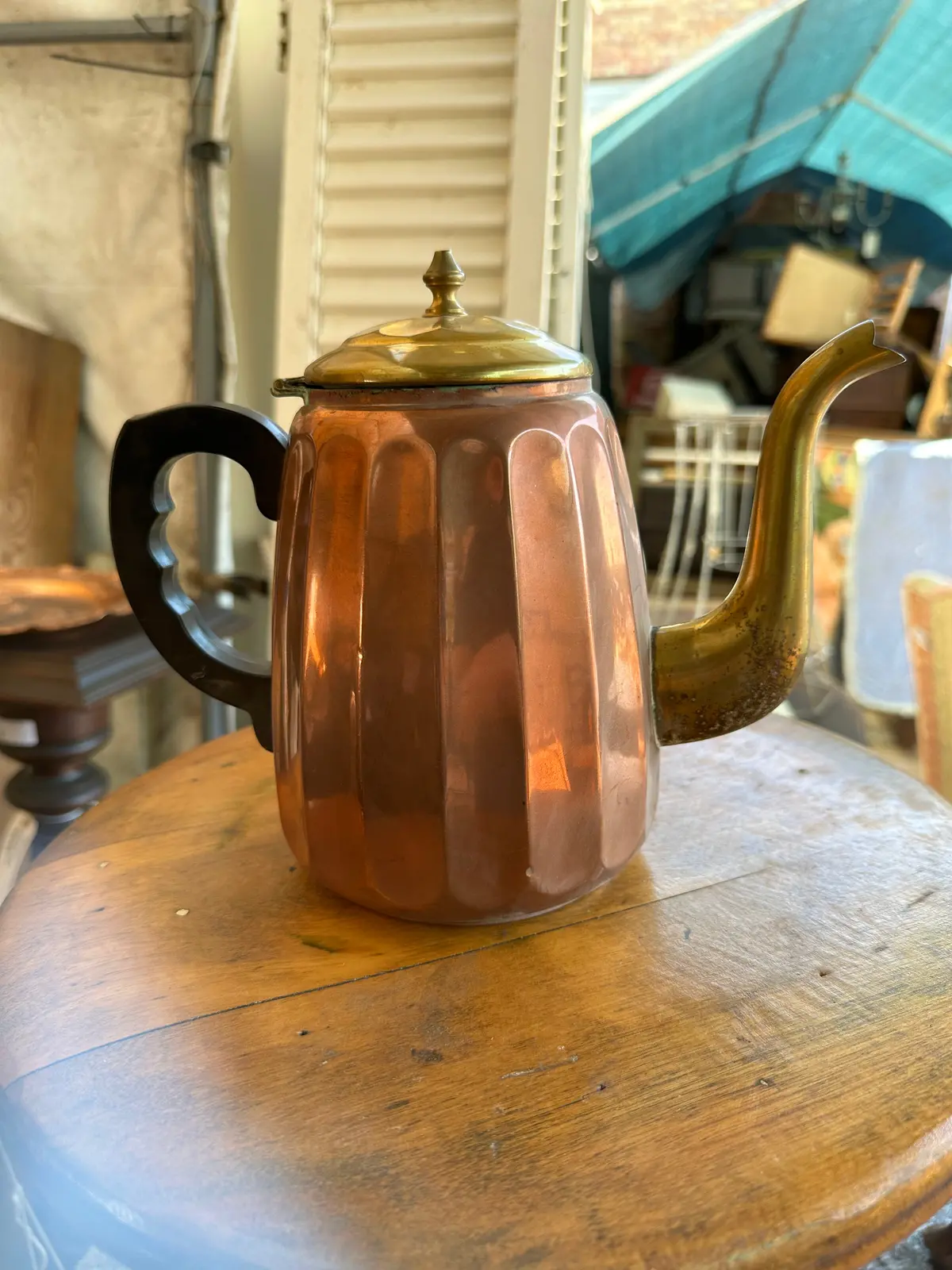 Small Copper Pitcher 1