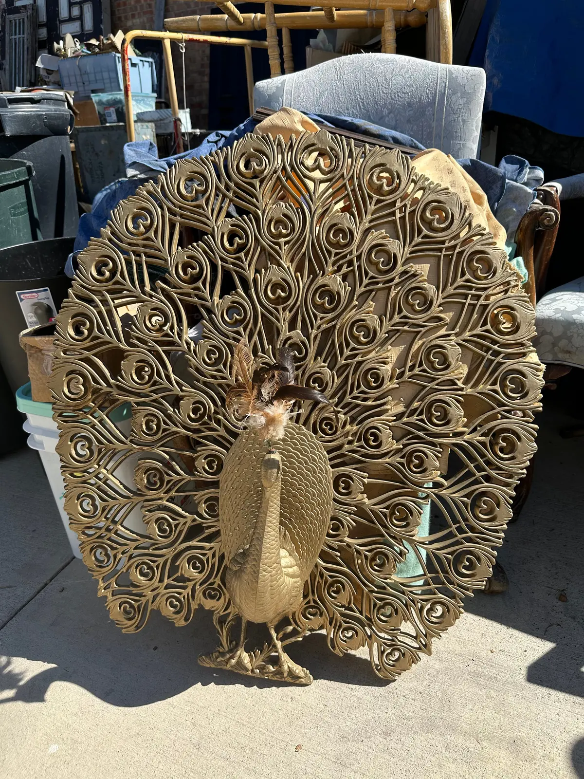 Peacock Wall Hanging 1