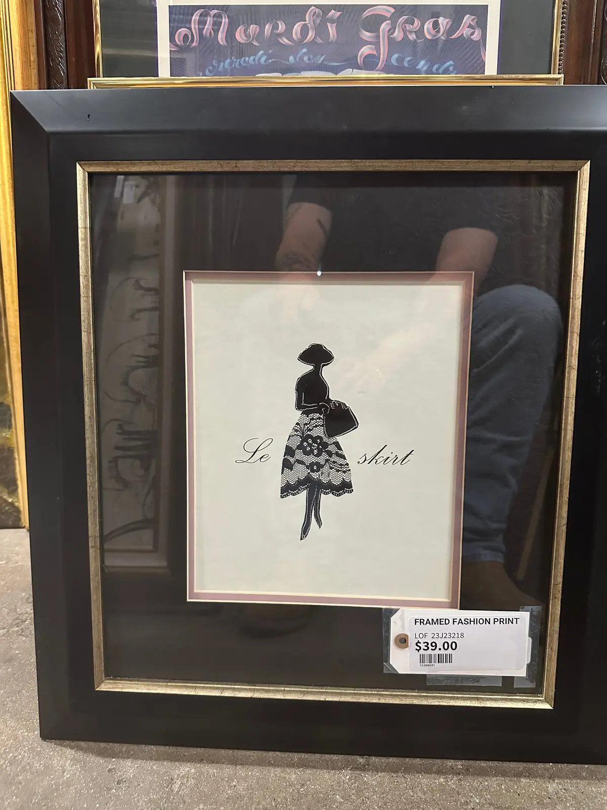 Framed Fashion Print 1