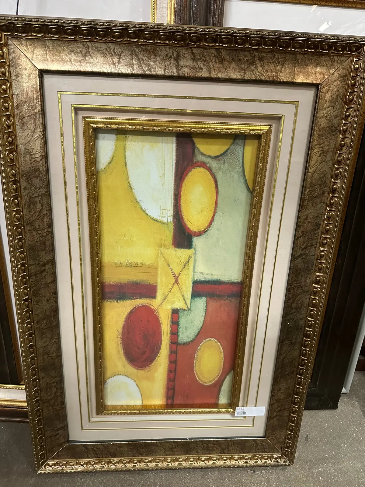 Framed Abstract Print 1
