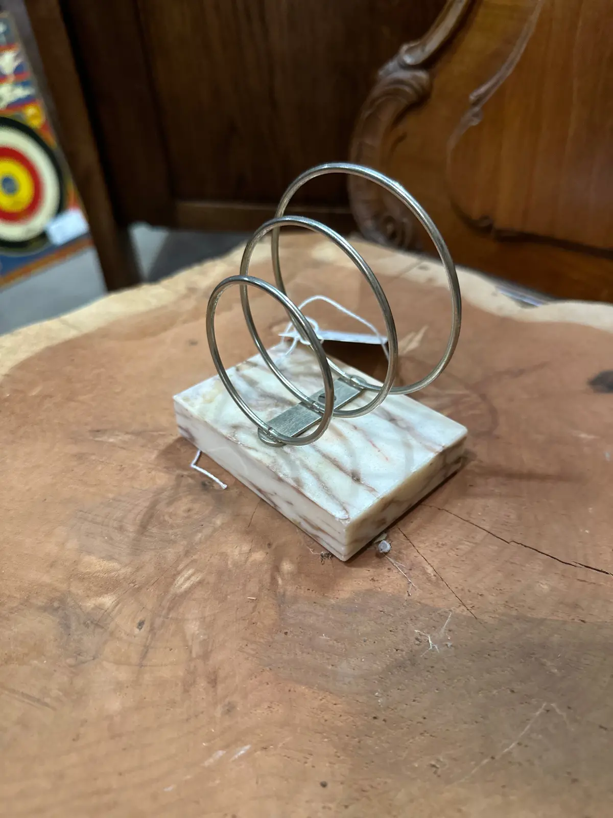 Marble Base Letter Holder 1