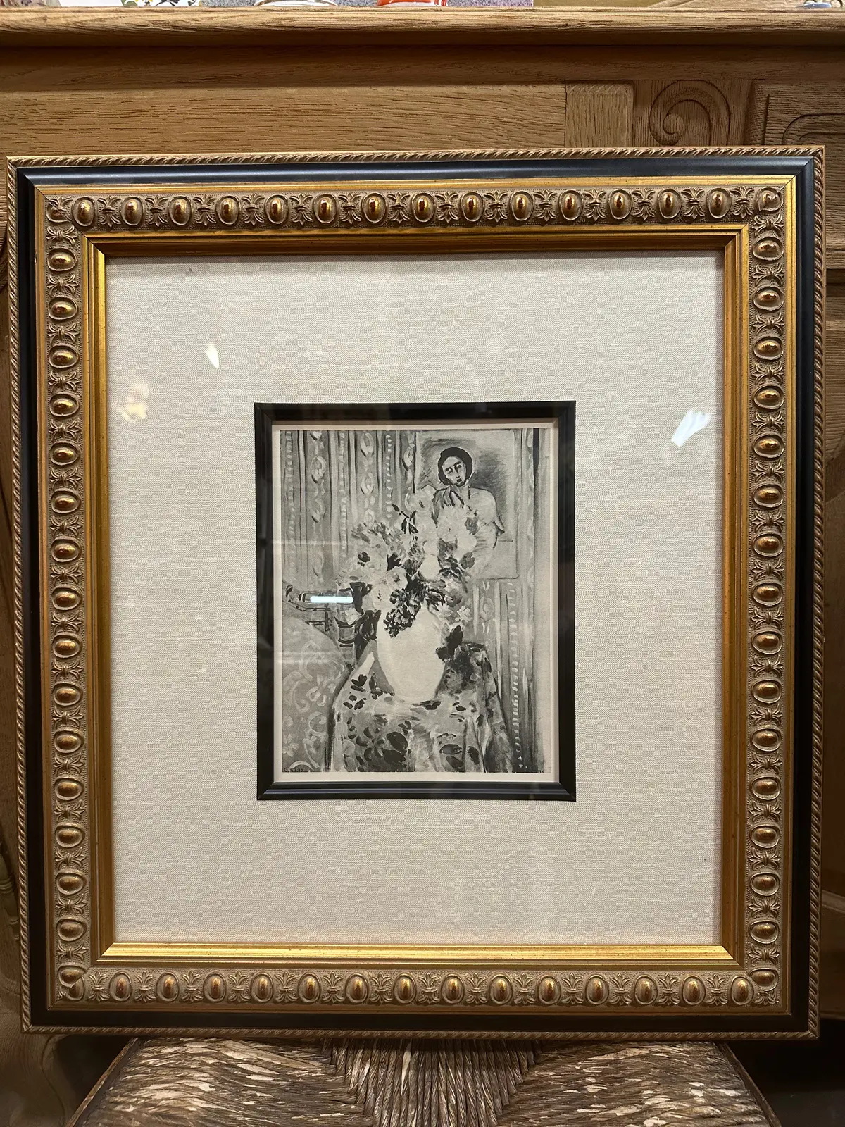 Henri Matisse Etching With Certificate Of Authenticity 1