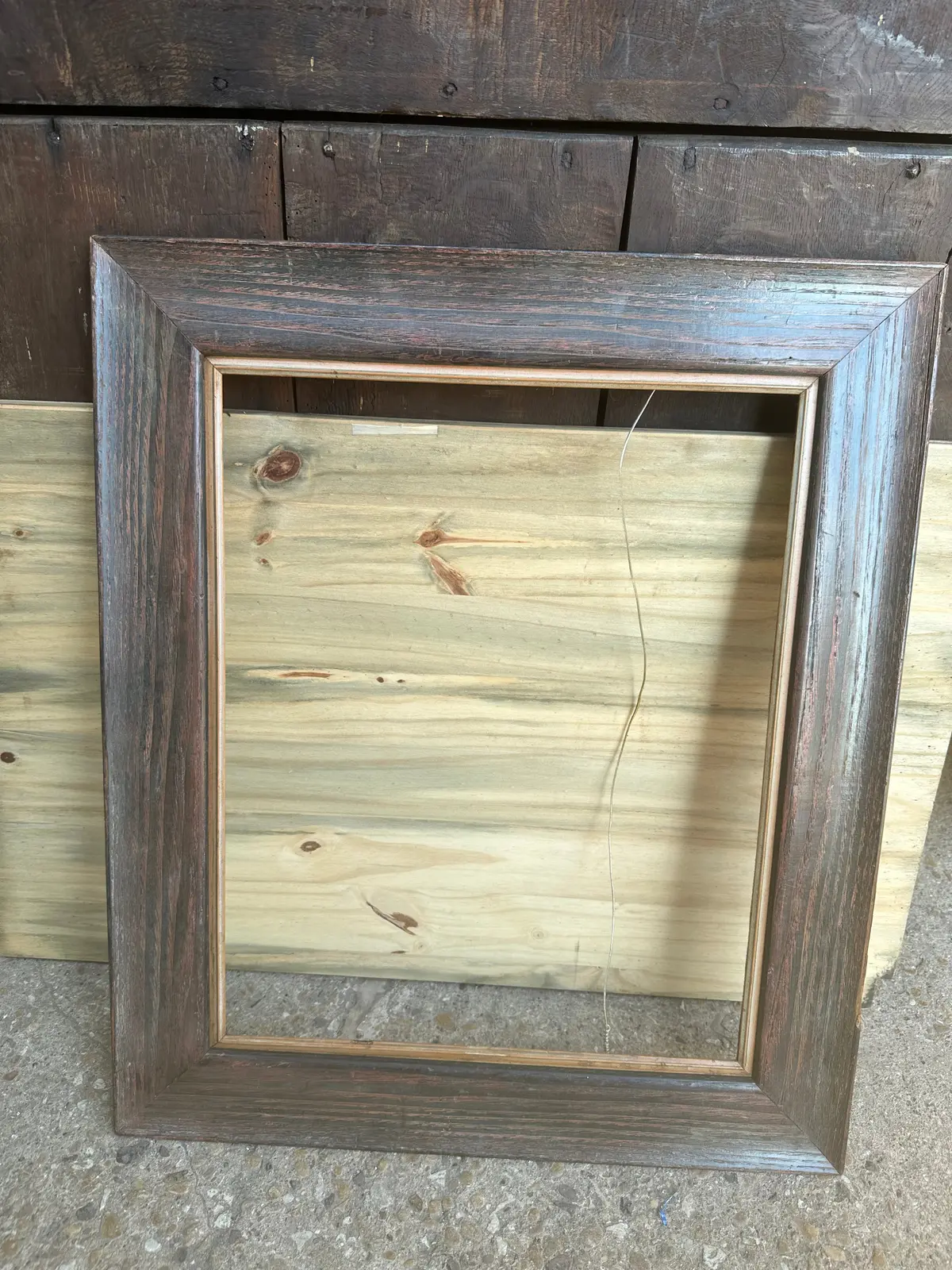 Rustic Dark Oak Frame 1