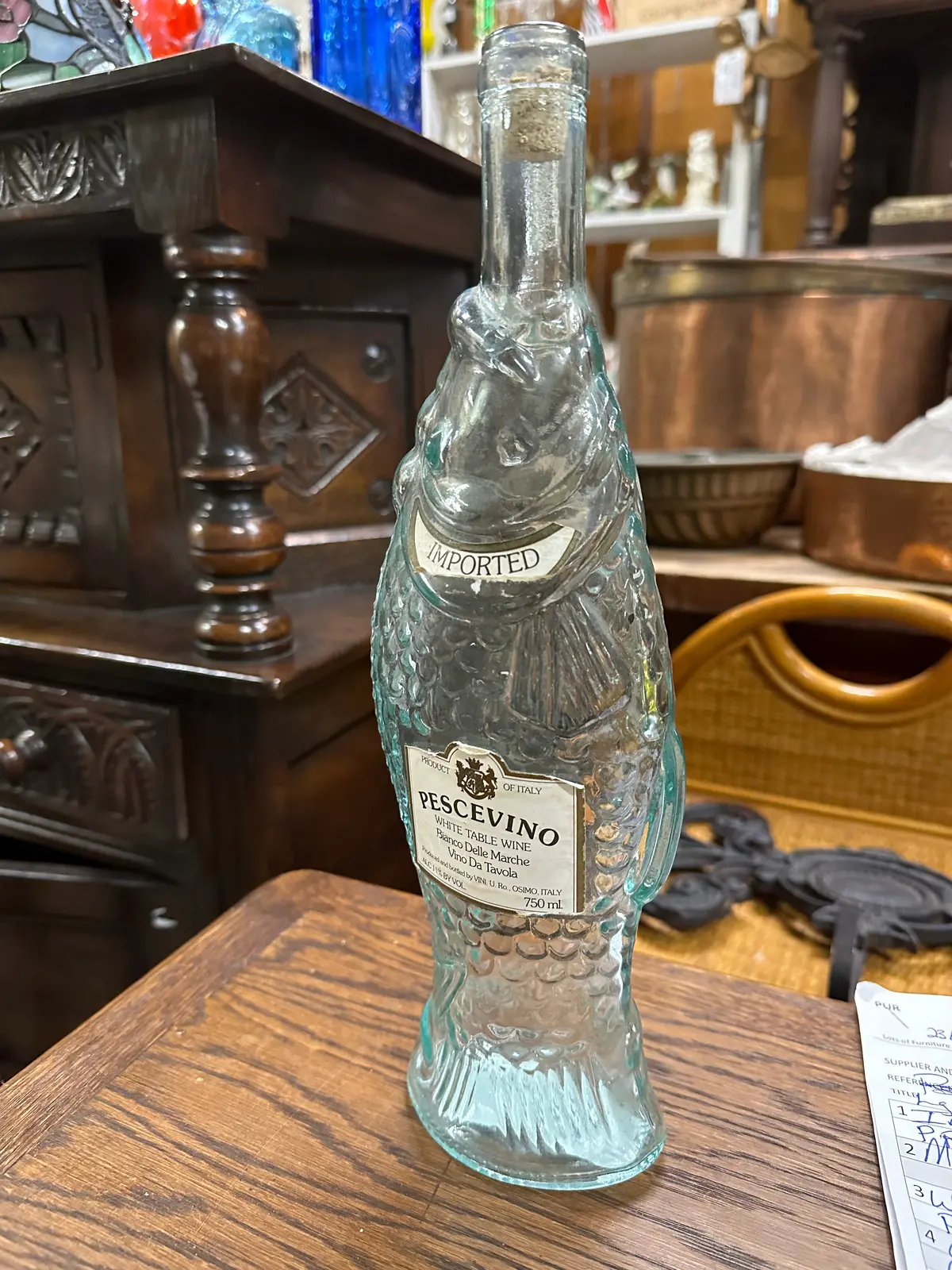 Pescevino Fish Bottle 1