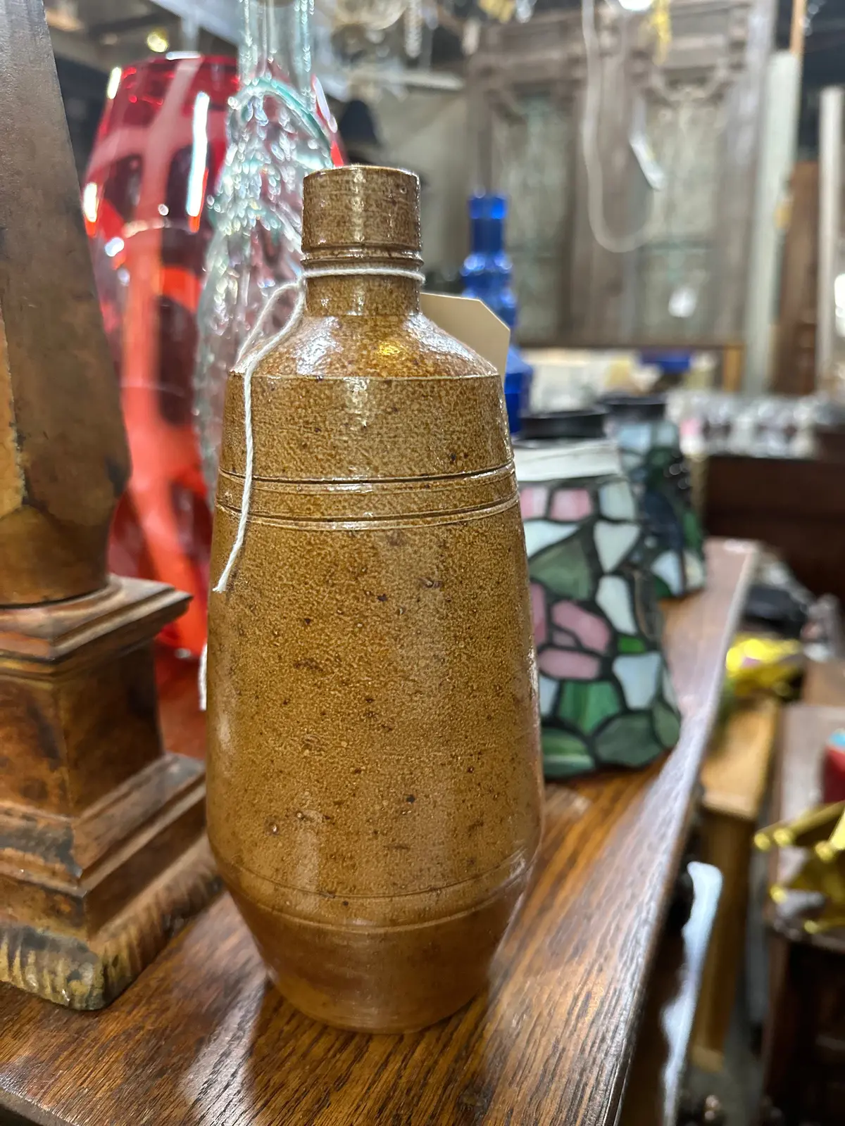 Oval Terra Cotta Vase 1