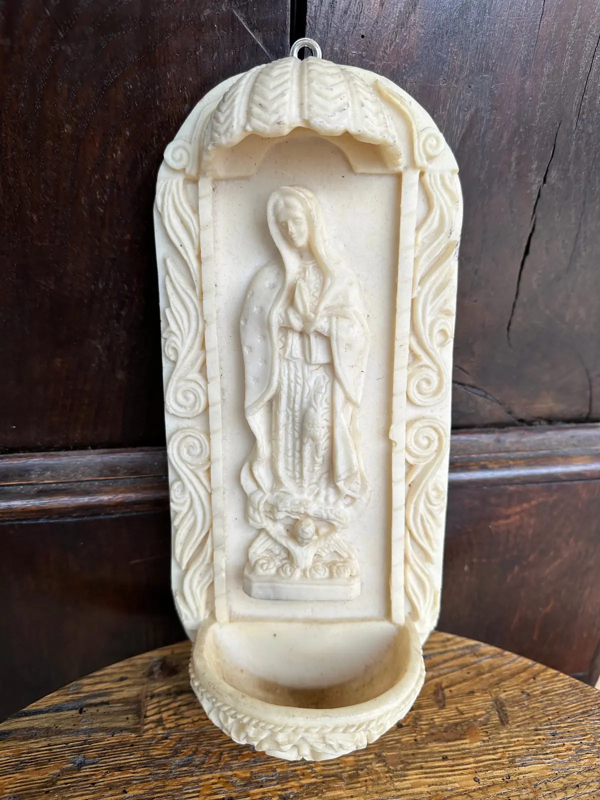 Resin Mary Holy Water Font 1