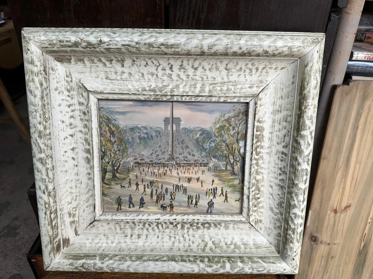 Nicely Framed Paris Print 1