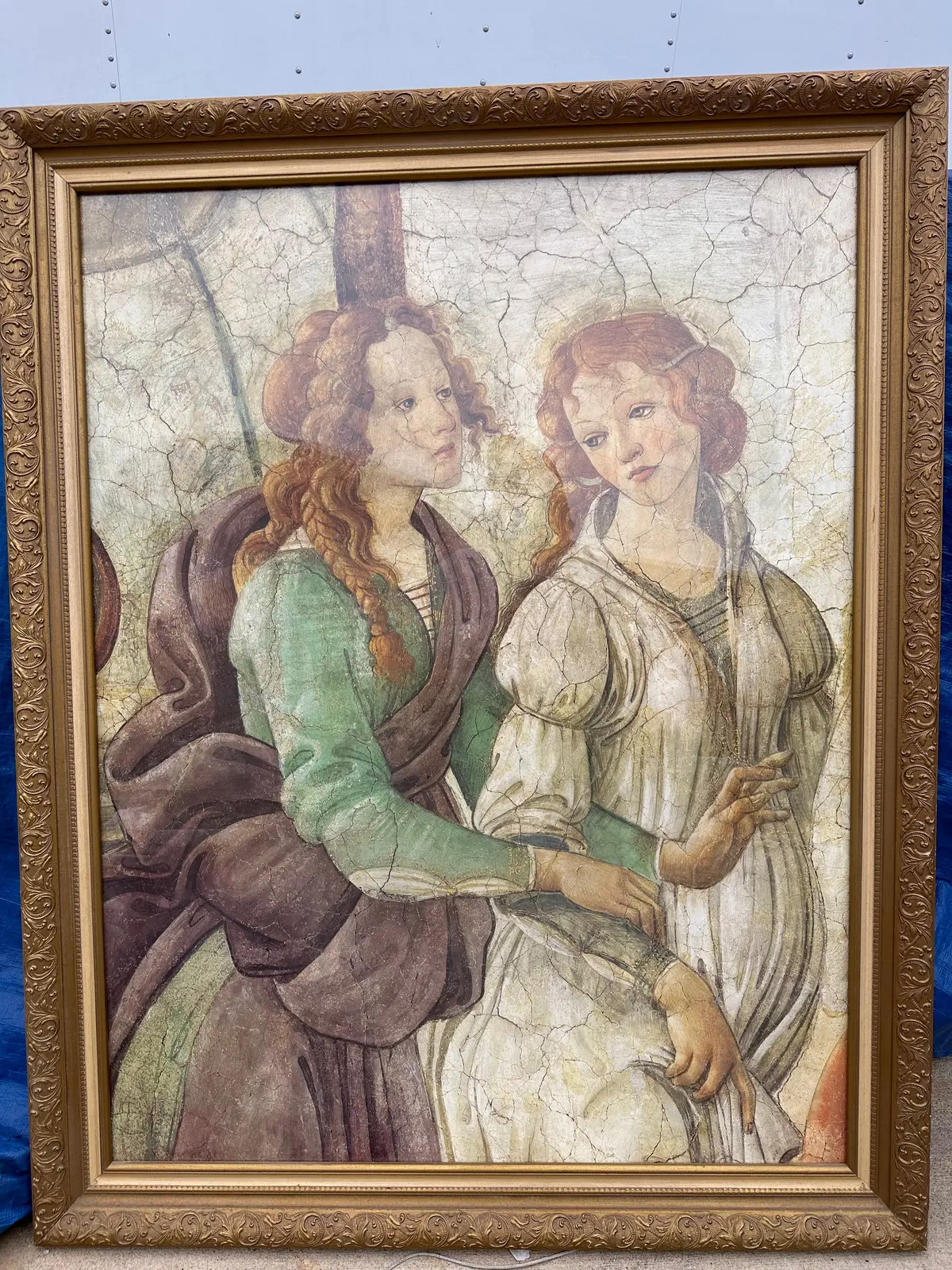 Large Framed Botticelli Print 1