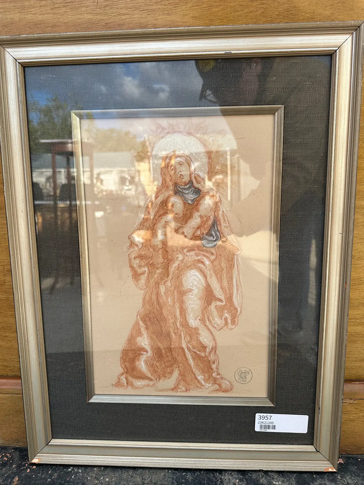 Watercolor Of The Madonna 1