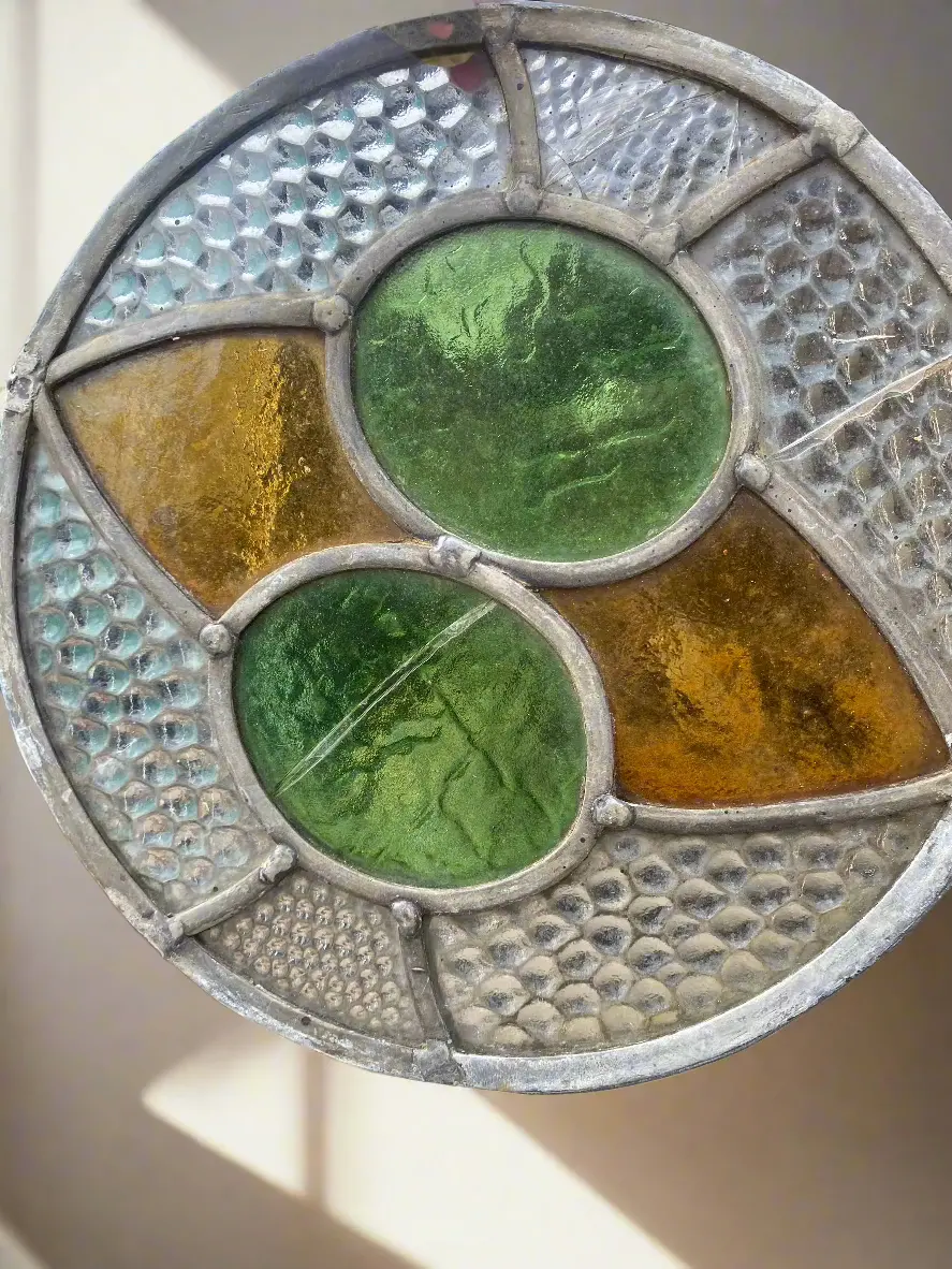 Round Tiny Stained Glass 1