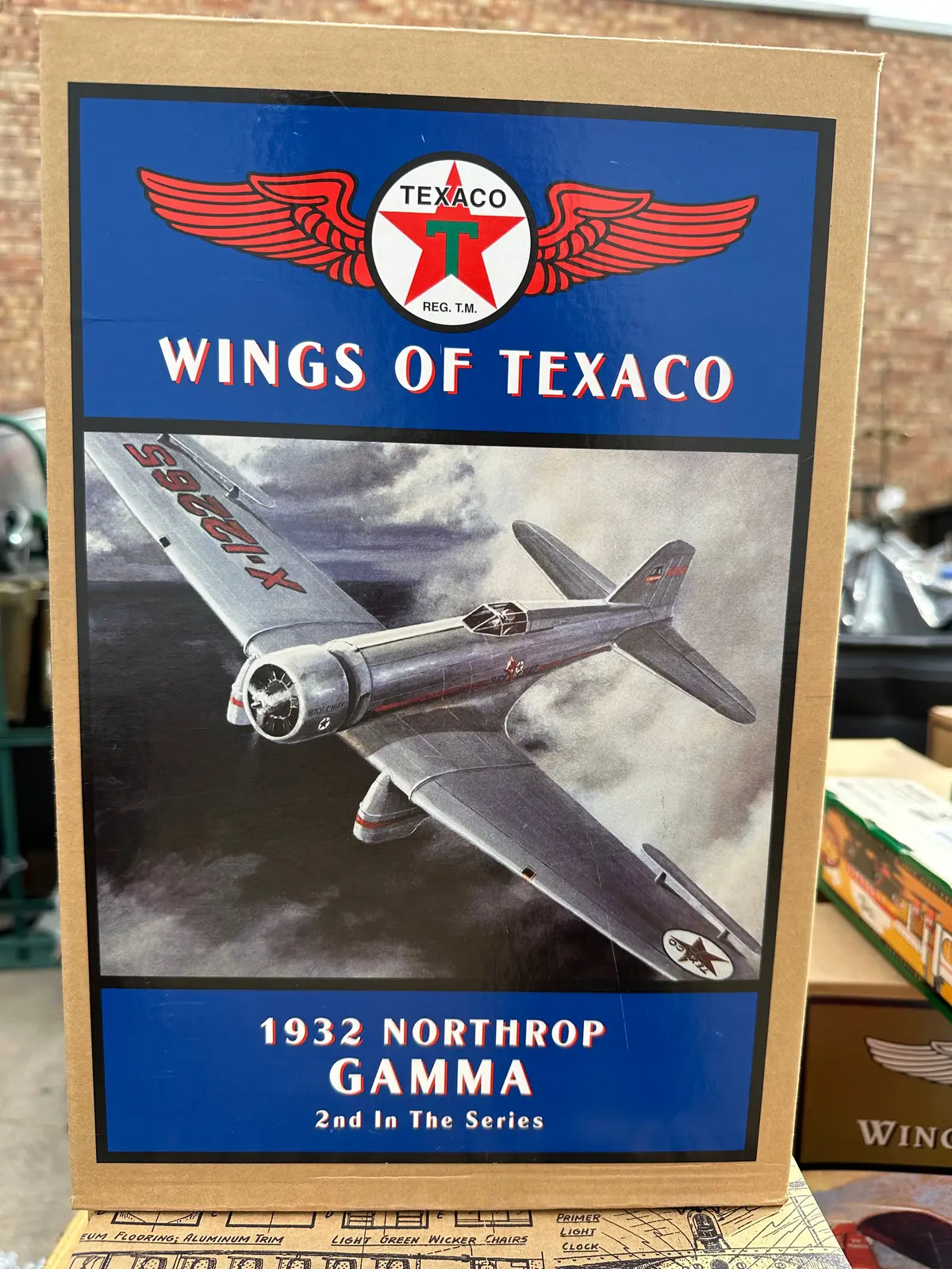 Wings Of Texaco Die Cast Model Plane-1932 1