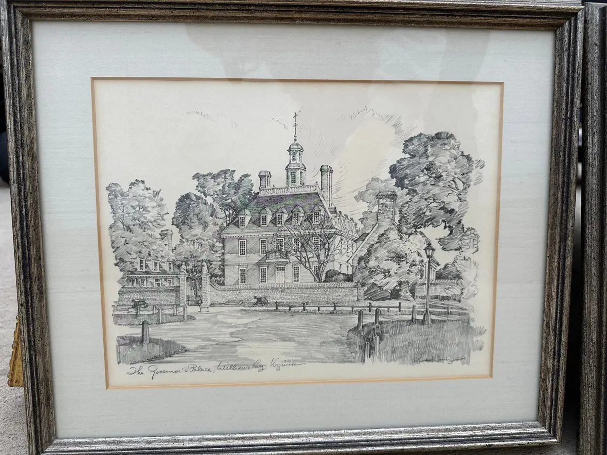 Framed Print Of Williamsburg 1