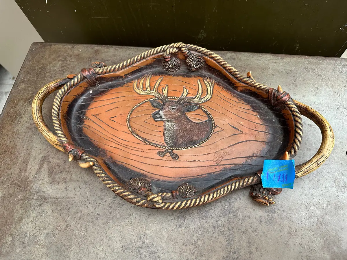 Composition Deer Tray 1