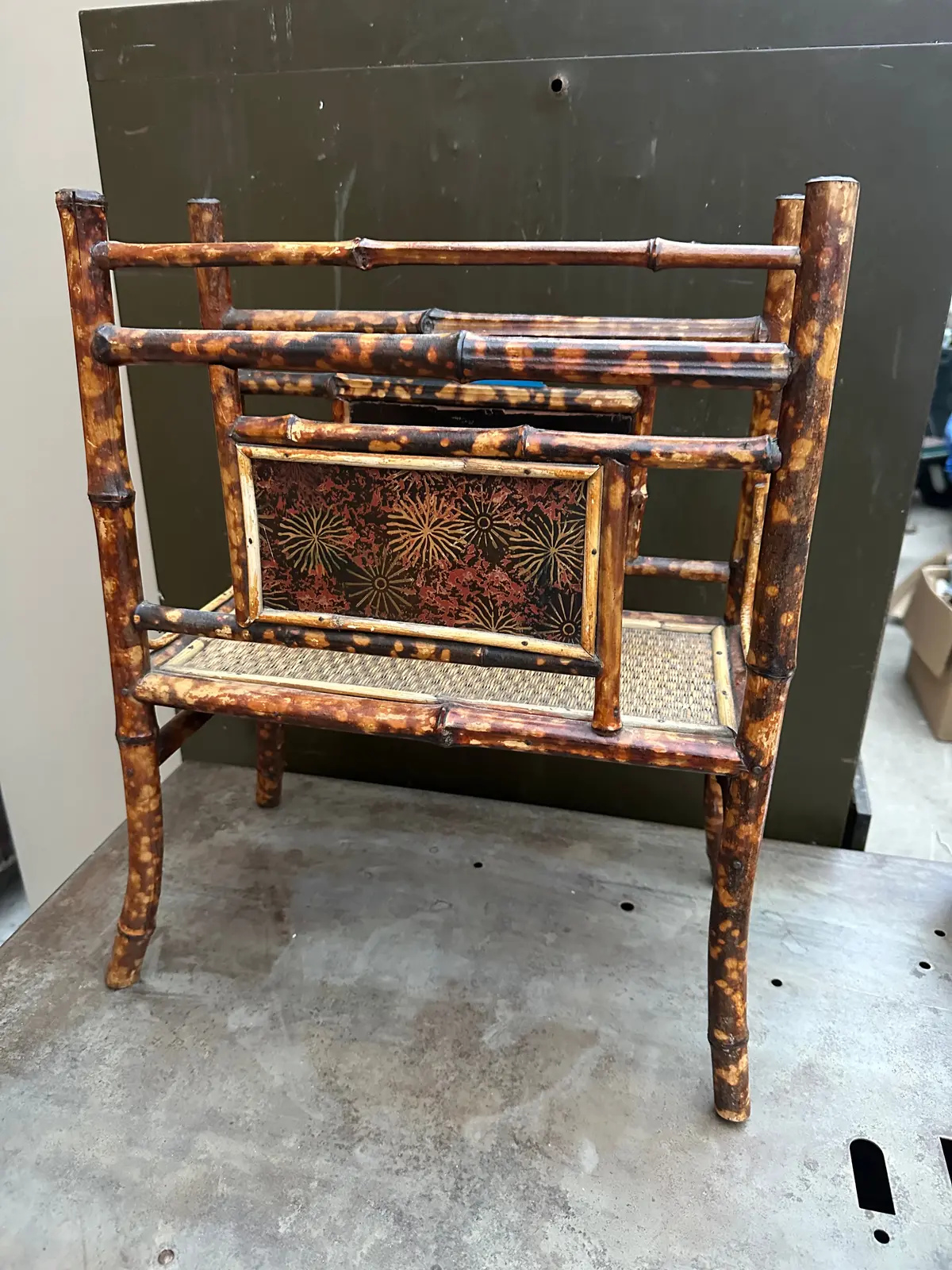 Bamboo Magazine Rack 1