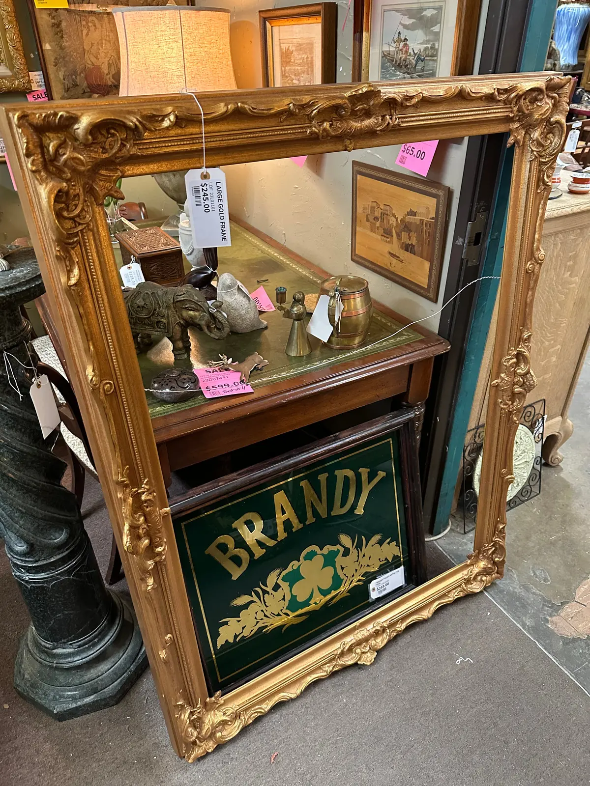 Large Gold Frame 1