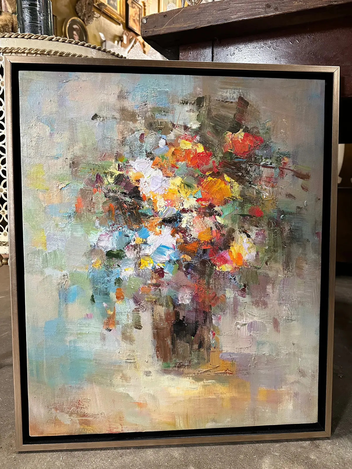 Abstract Floral Painting 1