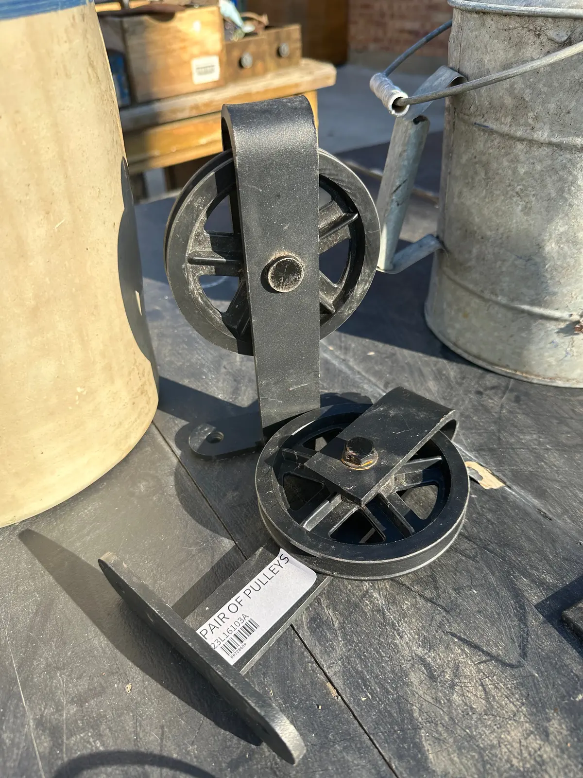 Pair Of Pulleys 1
