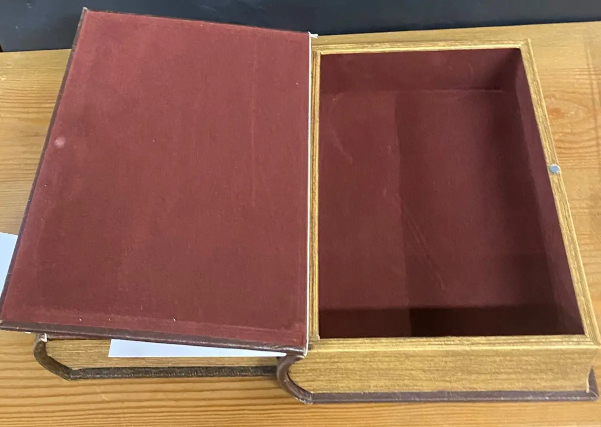 Large Decorative Book Box 1