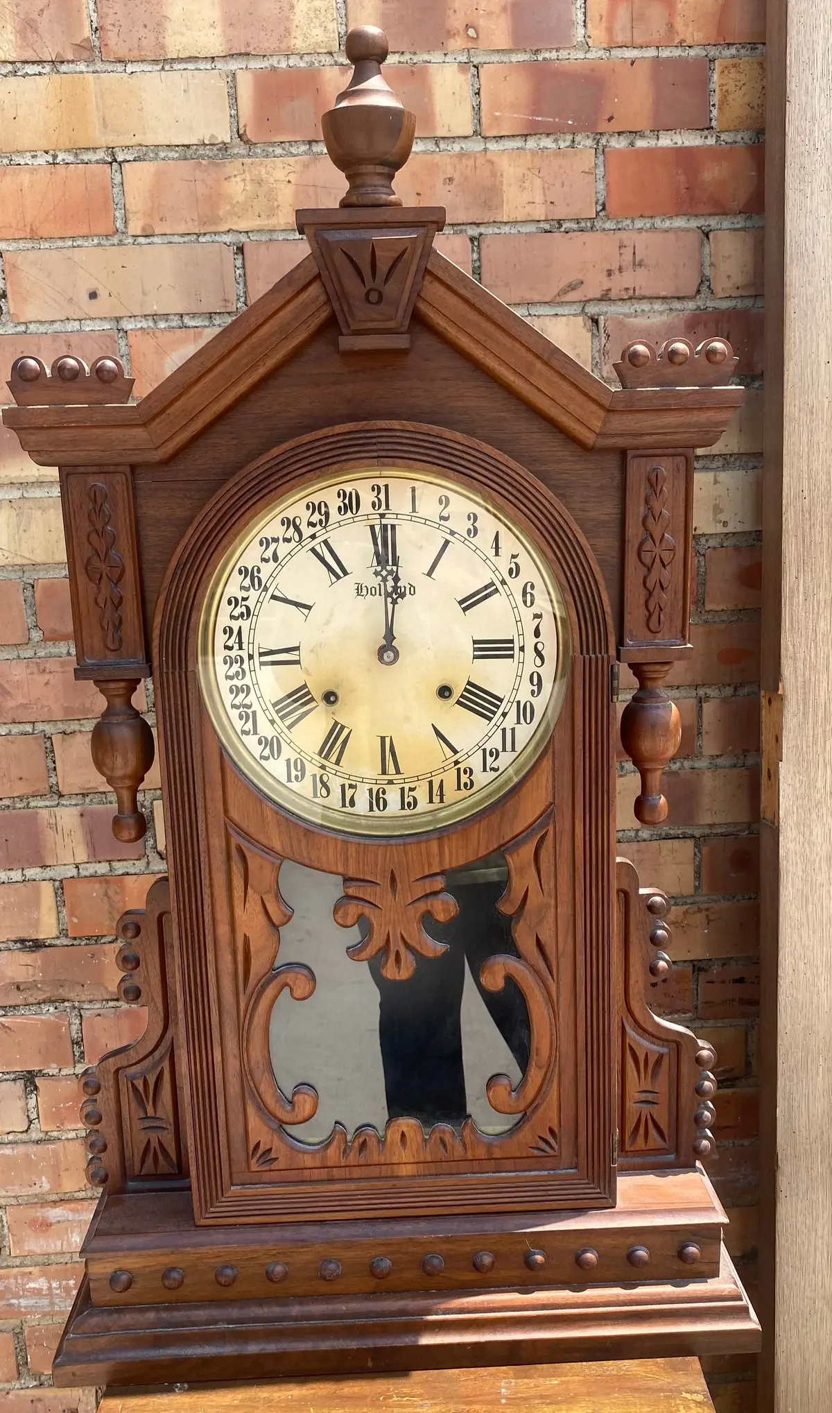 Renaissance Revival Calendar Clock 1