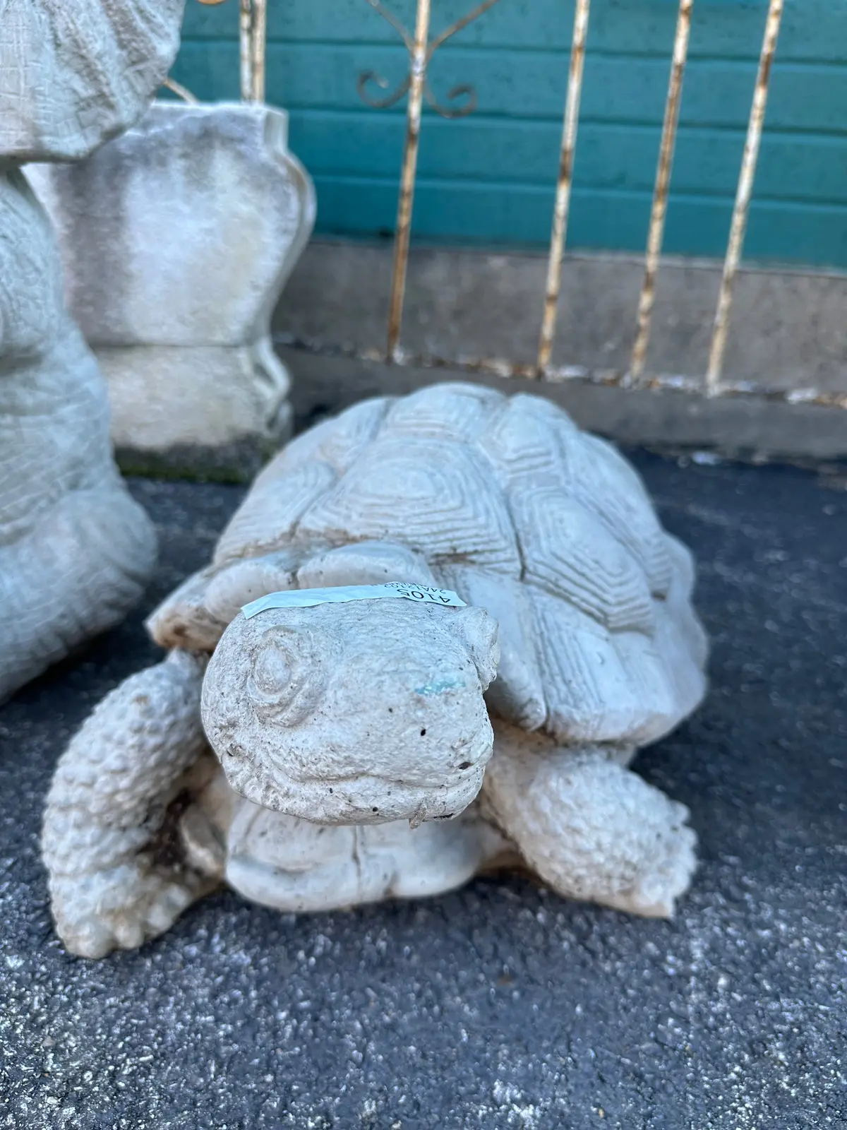 Tortoise Concrete Statue 1