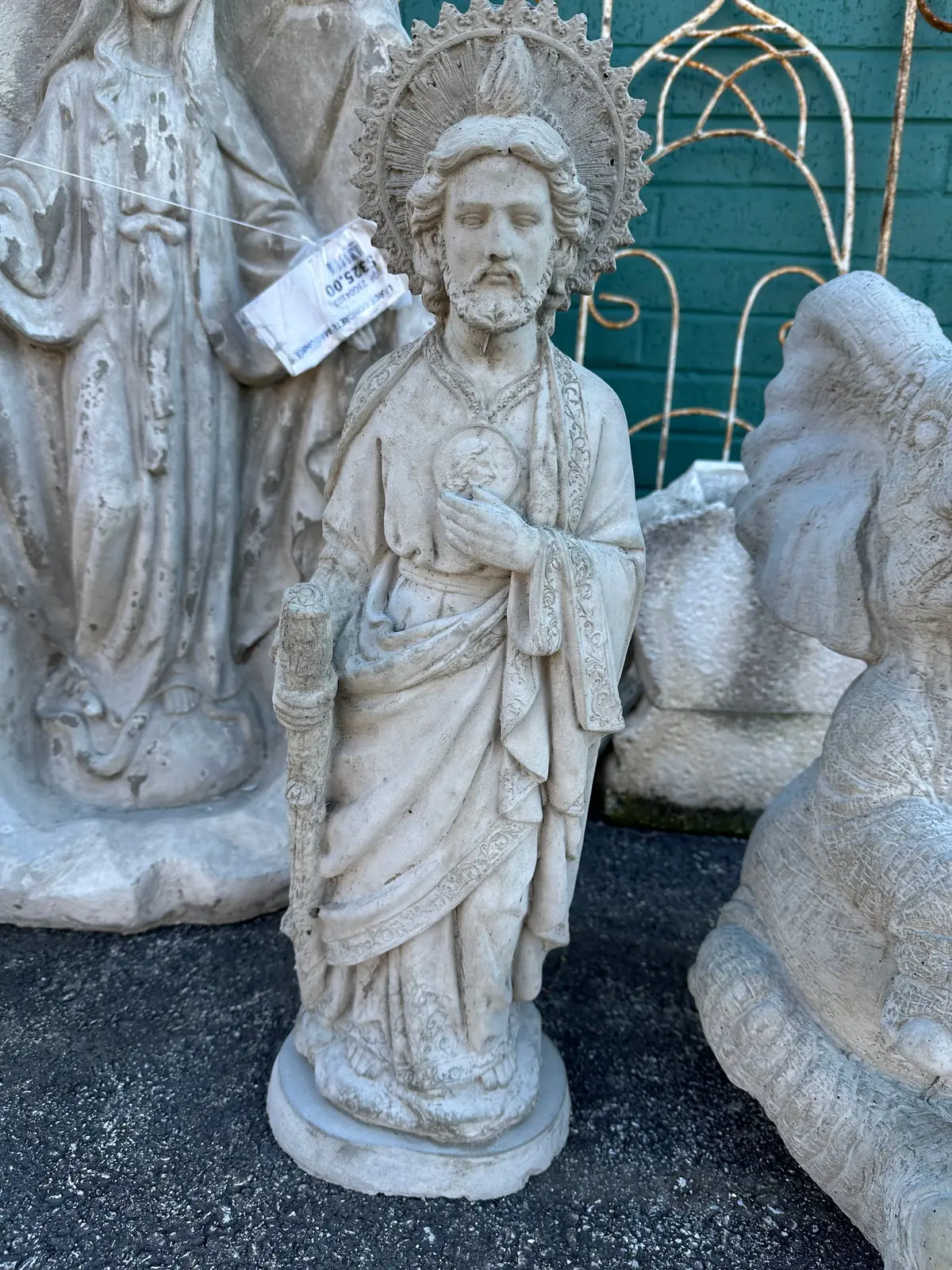 Concrete Saint Judas  Statue 1