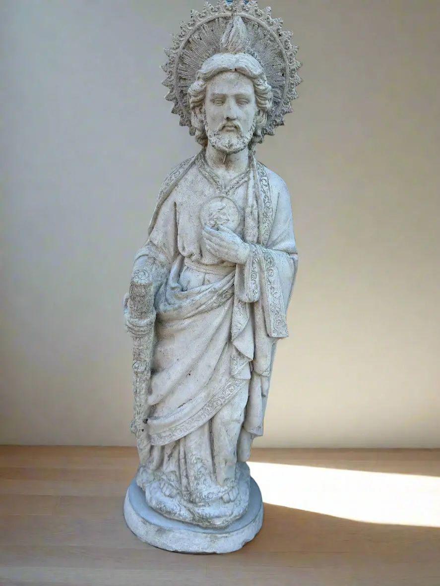Concrete Saint Judas Statue 1