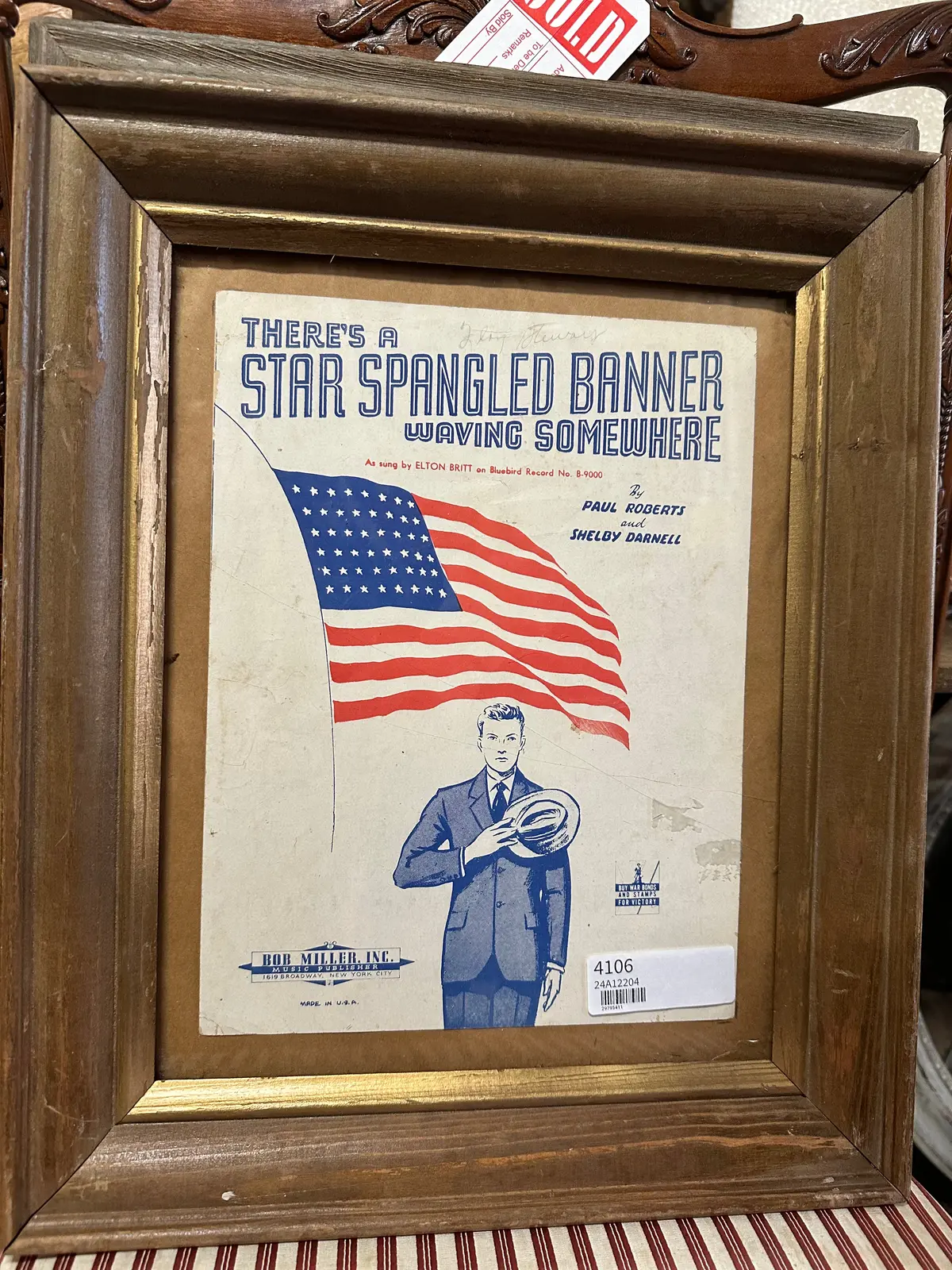 Sheet Music Of Patriotic Song 1