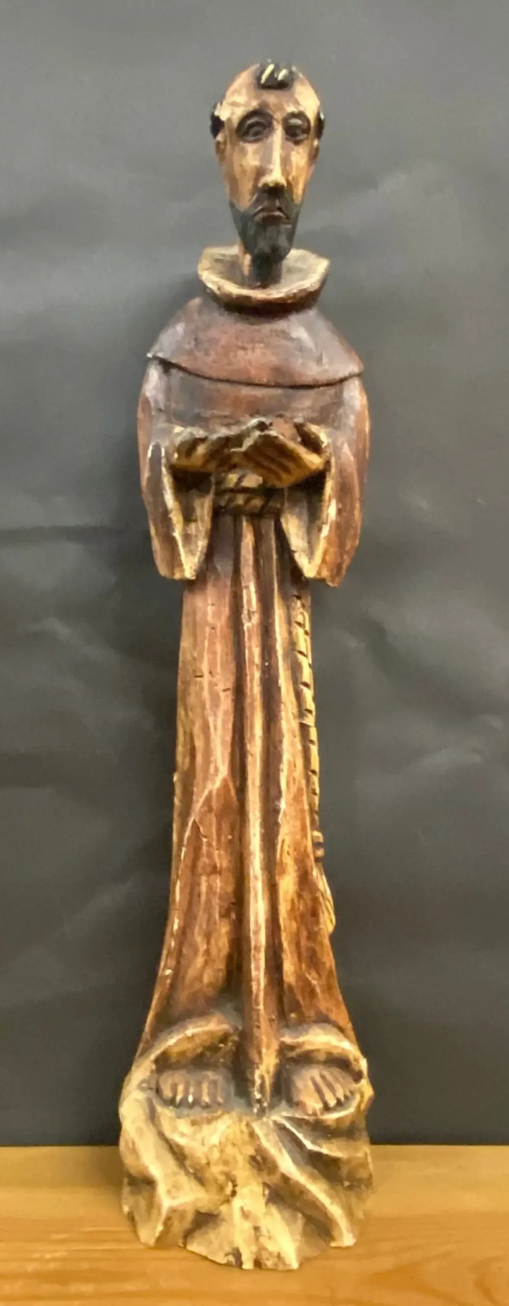 Carved Saint Wood 1