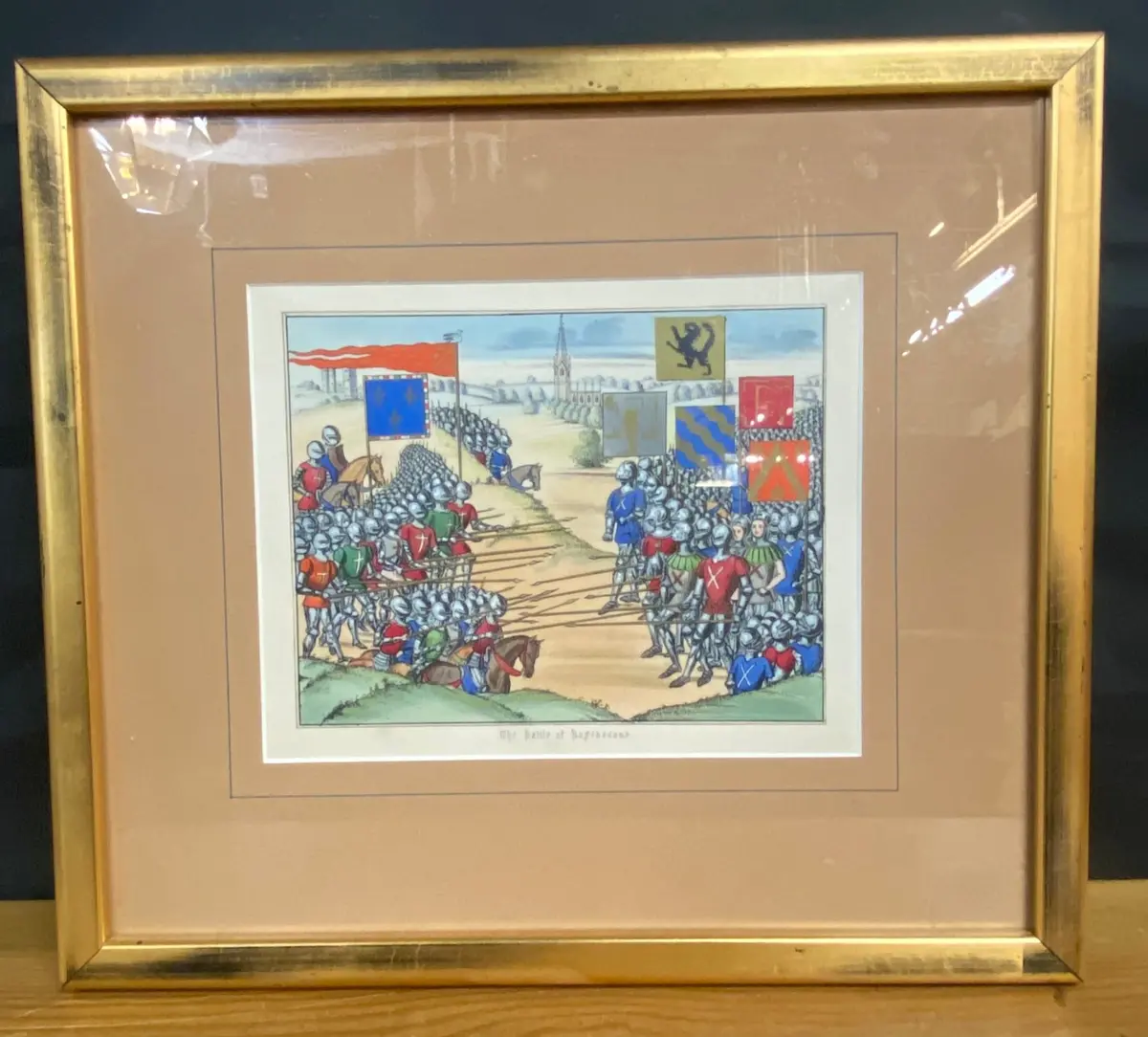 The Battle Of Rosebecque Print 1