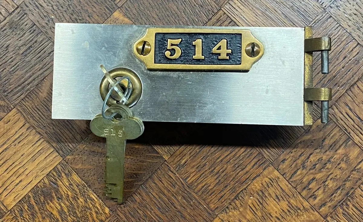 Small Antique Locking Door 1