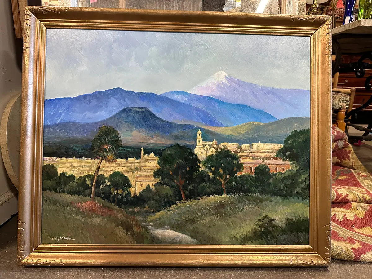 Hardy Martin View Of Veracruz Painting 1