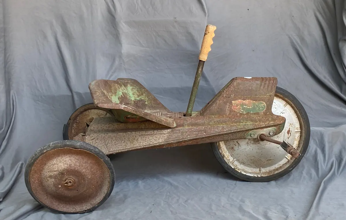Green Tricycle As Found 1