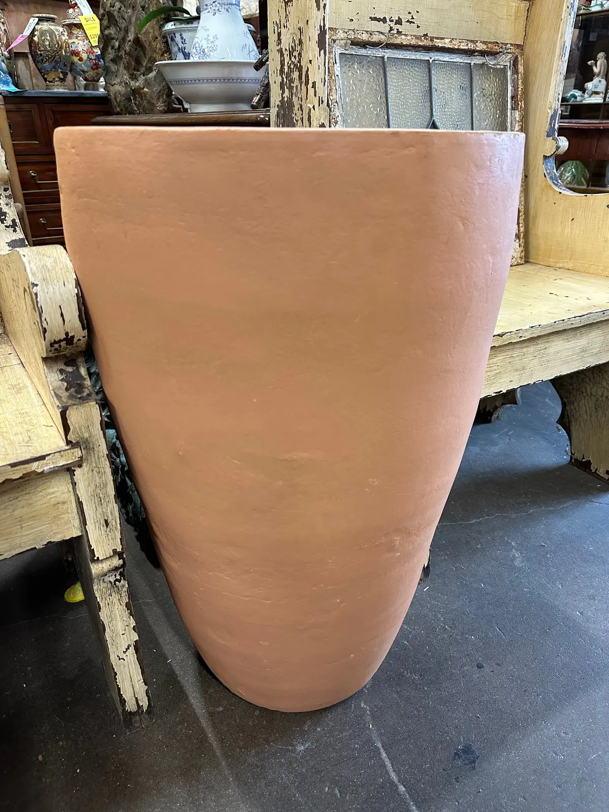 Large Tall Terracotta Planter 1