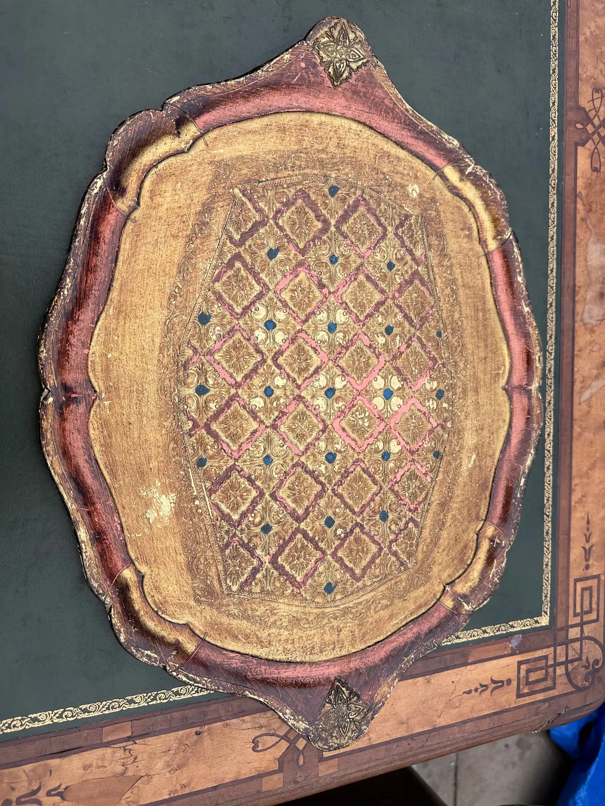 Large Florentine Tray 1