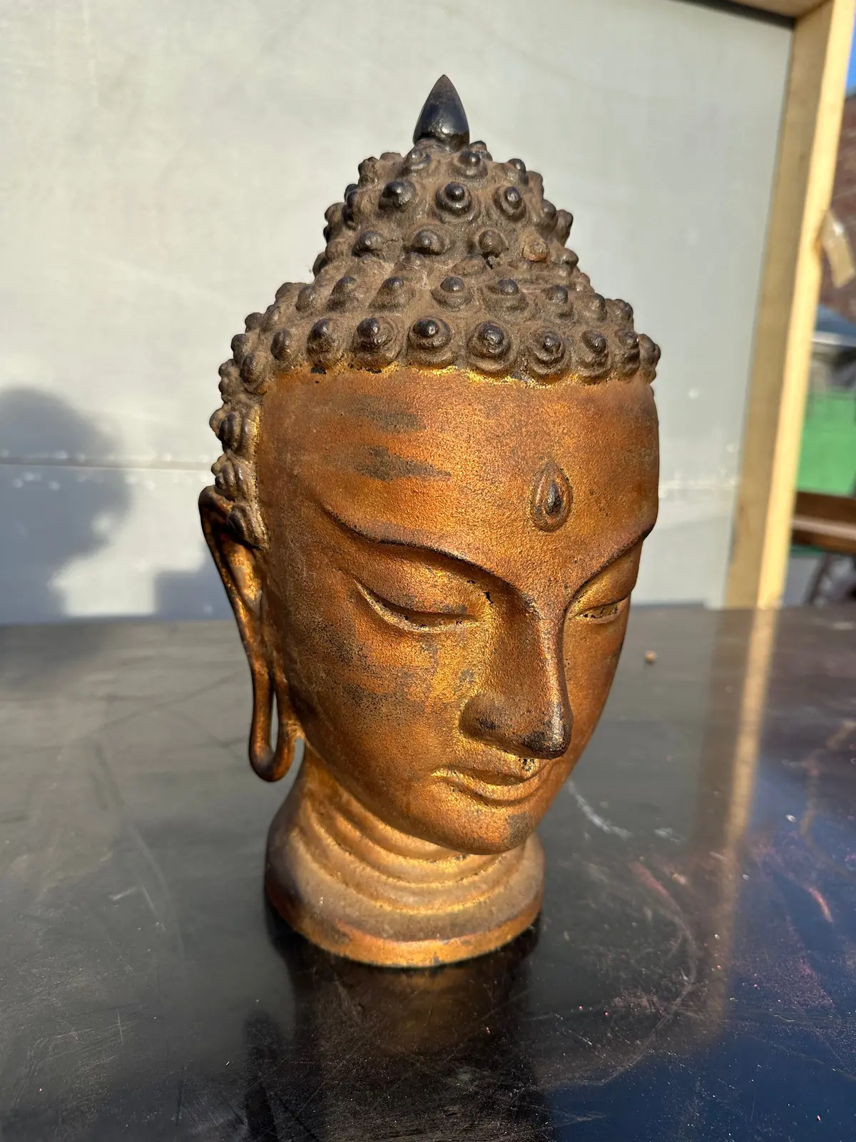 Iron Buddha Head 1